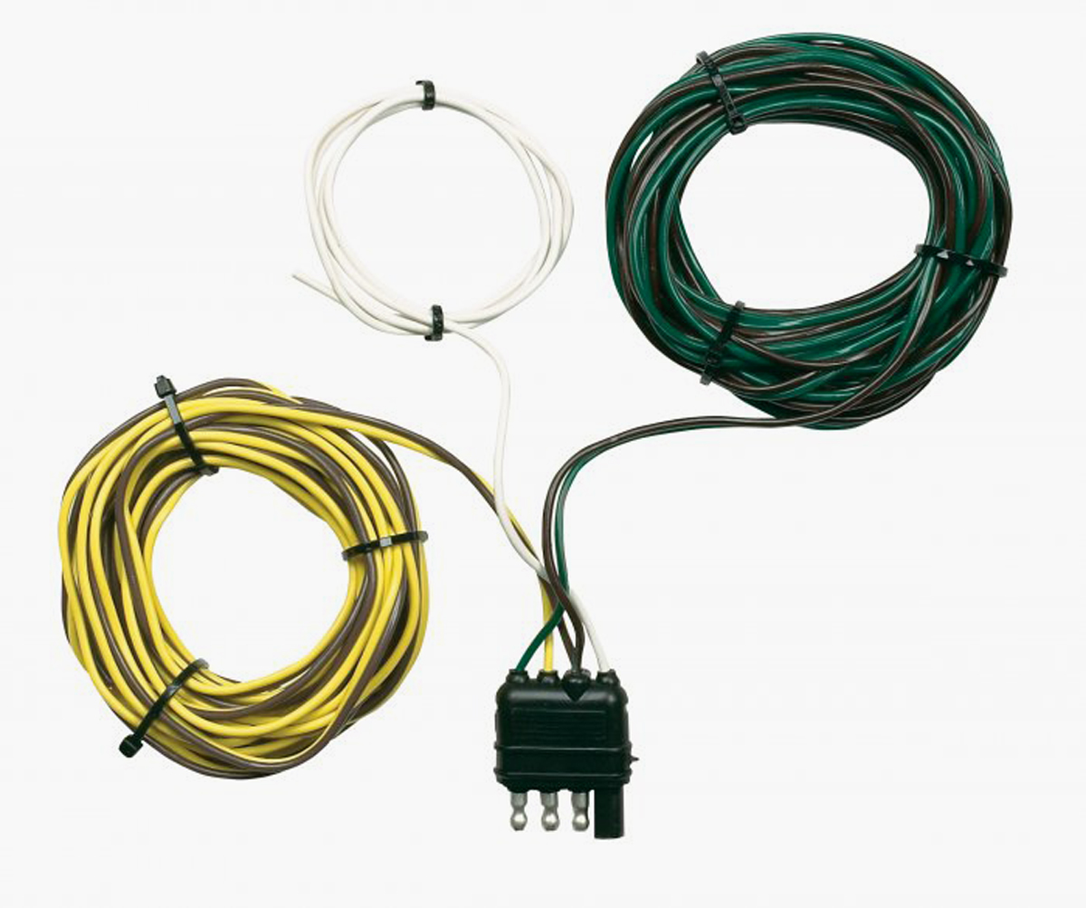 Проводка на прицеп. A Bag ext провода. Flat wire 4.70x12.6-1.5-a4. En-48245. Flat wire